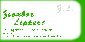 zsombor lippert business card